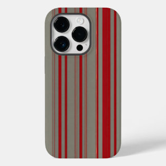 rode en grijze lijnen Case-Mate iPhone 14 pro hoesje