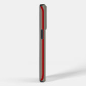 rode en grijze lijnen Case-Mate iPhone case (Achterkant / Rechts)