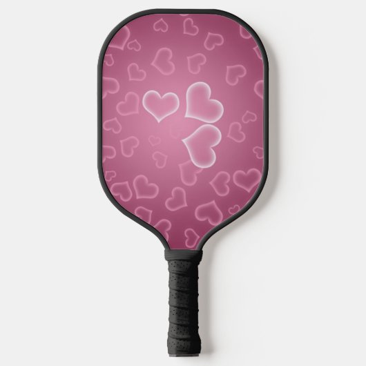 Rode en grijze Pickleball Paddle (Voorkant)