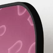 Rode en grijze Pickleball Paddle (Links Detail)