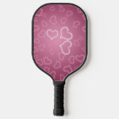 Rode en grijze Pickleball Paddle (Achterkant)