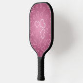 Rode en grijze Pickleball Paddle (Links)