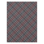 Rode en grijze tartan tafelkleed (Voorkant)