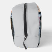 Rode en grijze trein toilettasje (Rechts)