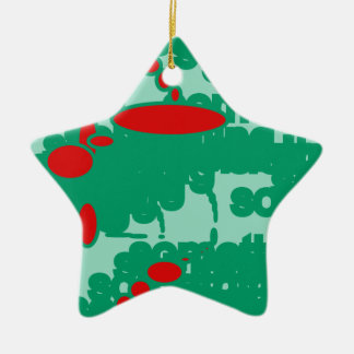 rode en groene 1123 abstracte kunst keramisch ornament