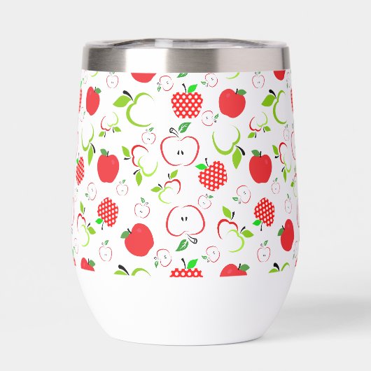 Rode en groene appels (Achterkant)