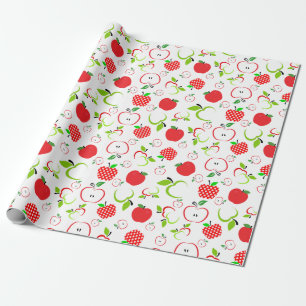 Rode en groene appels cadeaupapier