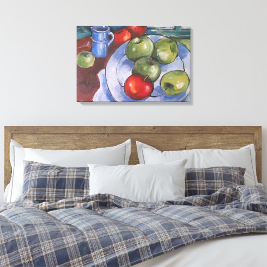 Rode en groene appels canvas afdruk (Insitu (Slaapkamer))