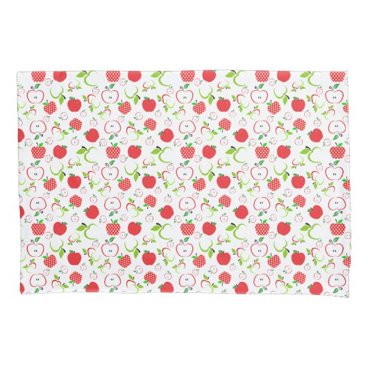 Rode en groene appels kussensloop (Voorkant)