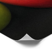 Rode en groene appels poster (Hoek)