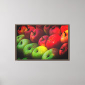 Rode en groene appels Rijke Premium Wrapped Wall-A Canvas Afdruk (Voorkant)