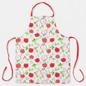 Rode en groene appels schort (Voorkant)