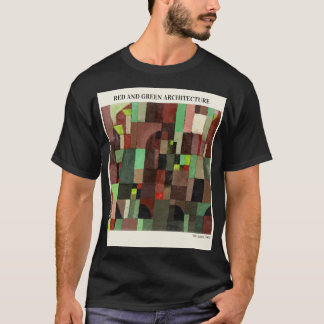 RODE EN GROENE ARCHITECTUUR VAN Paul Klee , Abstra T-shirt