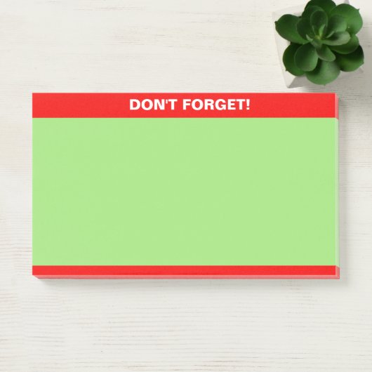 Rode en groene bewerkbare kalligrafie post-it® notes (Kantoor)