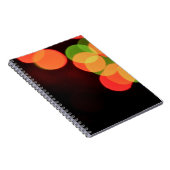 Rode en groene bokelichten notitieboek (Rechterzijde)