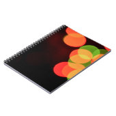 Rode en groene bokelichten notitieboek (Linkerzijde)
