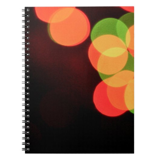 Rode en groene bokelichten notitieboek (Voorkant)