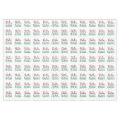 Rode en groene Buon Natale Keuken Eettafel Tafelkleed (Voorkant (Horizontaal))