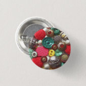 Rode en groene Button collage (Voorkant /achterkant)