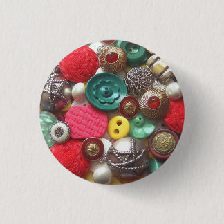 Rode en groene Button collage