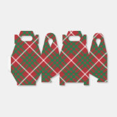 Rode en groene cheque bedankdoosjes (Uitgevouwen)