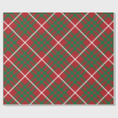Rode en groene cheque cadeaupapier (Vlak)