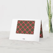 Rode en groene cheque kaart (Achterkant)