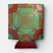 Rode en groene chromatische Fusie-Koelbox Blikjeskoeler (Voorkant)