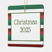 Rode en groene decoratie (Links)