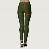 Rode en groene Elegant Leggings (Achterkant)