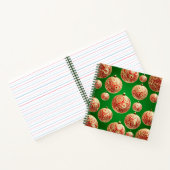 Rode en Groene Feestdagen Notitieboek (Binnen)