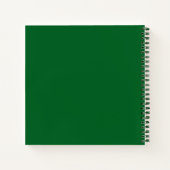 Rode en Groene Feestdagen Notitieboek (Achterkant)