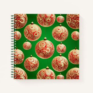 Rode en Groene Feestdagen Notitieboek