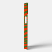 Rode en groene golven Case-Mate iPhone case (Achterkant / Rechts)