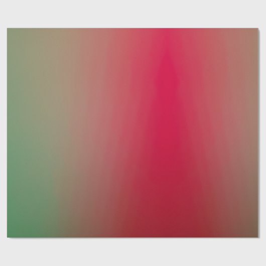 rode en groene gradiënt cadeaupapier (Vlak)