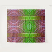 Rode en groene Ikat Wandkleed (Voorkant (horizontaal))
