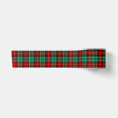 Rode en groene kerst geruite lint (Voorkant)