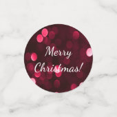  rode en groene kerstakerlichten confetti (Kleine voorkant)