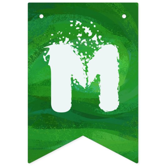 Rode en Groene Kerstmisdecoratie Vlaggetjes (Tweede vlag)