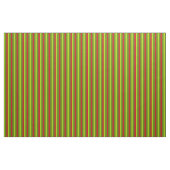 Rode en groene kerststrepen Stof (Fat Quarter)