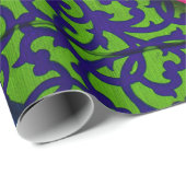 Rode en groene kleding cadeaupapier (Rol Hoek)