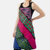 Rode en groene kleding schort (Insitu)