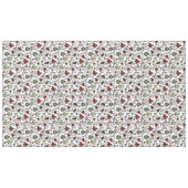 Rode en Groene Land Cowgirl Kerst Antlers Tafelkleed (Voorkant (Horizontaal))