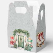 Rode en groene notenkraker Baby shower Bedankdoosjes (Open)