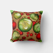 Rode en groene Ornamenten