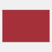  rode en groene sneeuwvlokken plaid inpakpapier vel (Voorkant 2)