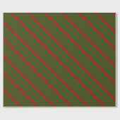 Rode en groene strepen cadeaupapier (Vlak)