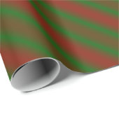 Rode en groene strepen cadeaupapier (Rol Hoek)