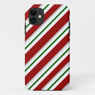 Rode en groene strepen Case-Mate iPhone case