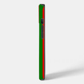 Rode en groene strepen ontwerp Case-Mate iPhone case (Achterkant / Links)